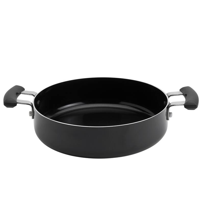 Denmark Tools for Cooks 7PC Nonstick Aluminum Cookware Set, Black