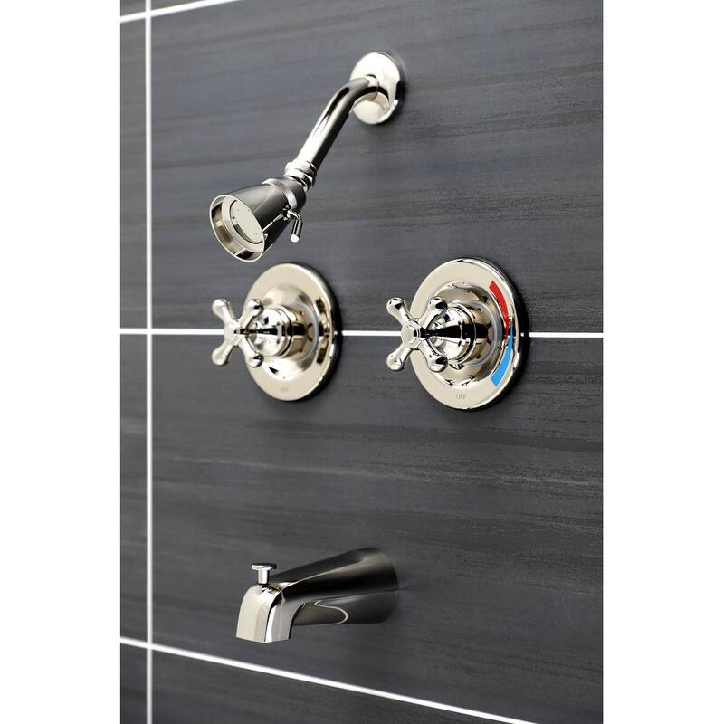 Vintage Pressure Balanced Two-Handle Tub and Shower Faucet