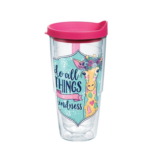 Simply Southern Kindness Giraffe 24 oz Tumbler with lid - Bed Bath ...