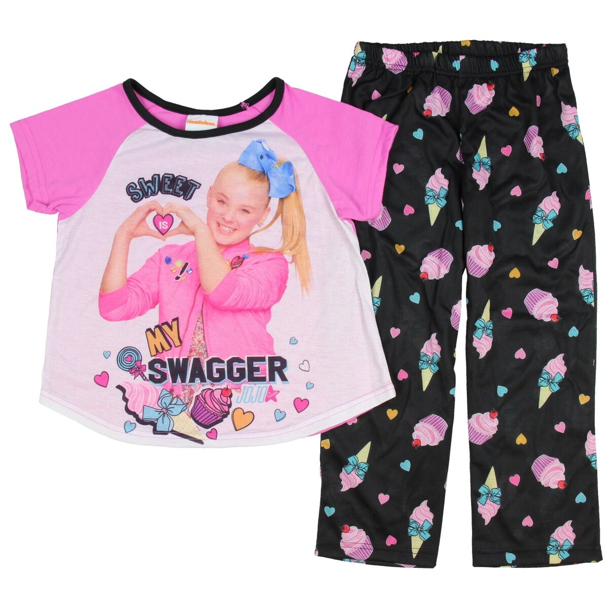 Shop Nickelodeon Jojo Siwa Girls Sweet Is My Swagger 2 Piece