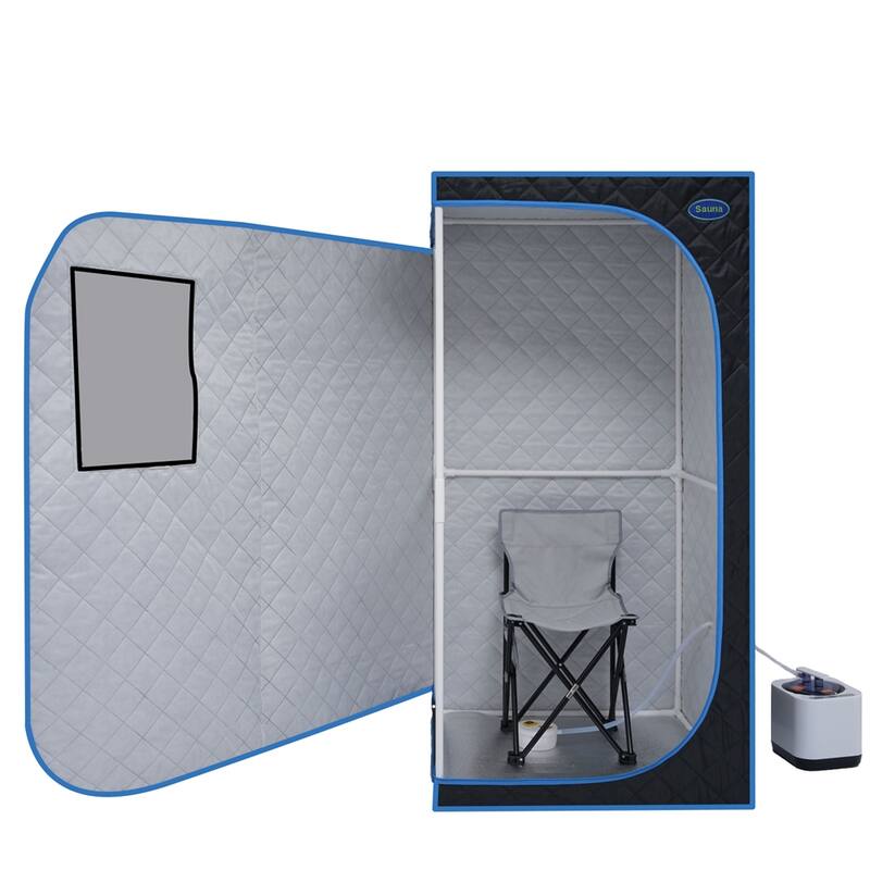 Portable Full Size Steam Sauna Tent with Steam Generator and Remote