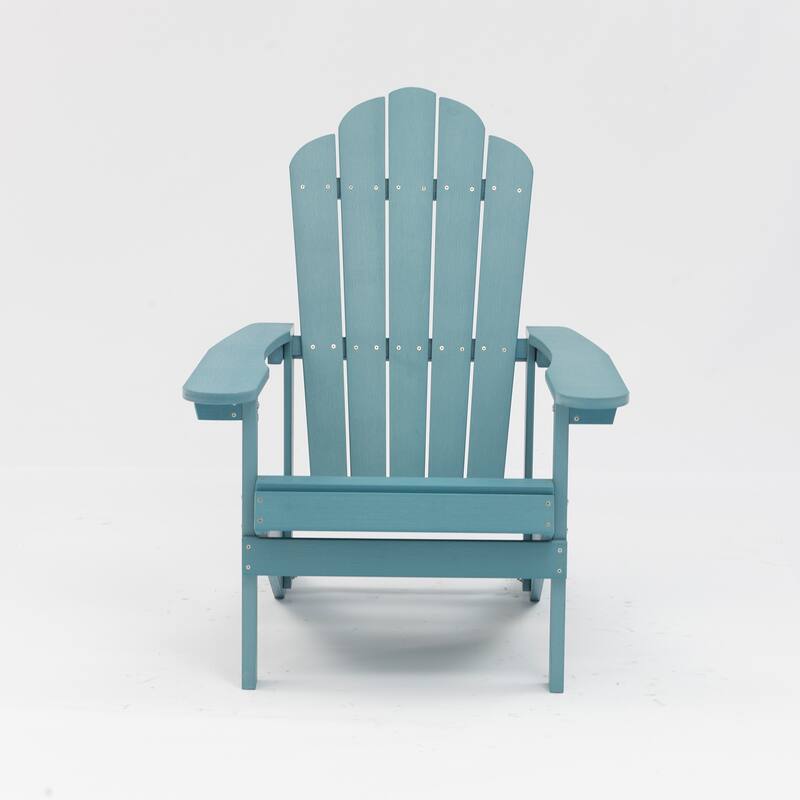 Adirondack Chair Plastic Weather Outdoor Chairs Blue - 9' x 12'