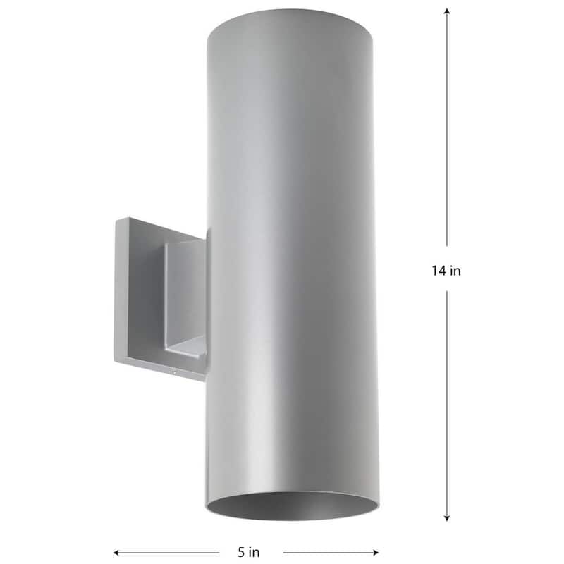 5" LED Outdoor Up Down Cylinder - 14" x 5" x 8.8750"