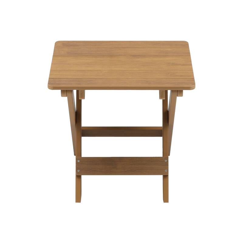 Outdoor Foldable Table Chairs Set (2 Chairs & Table), Set of 3