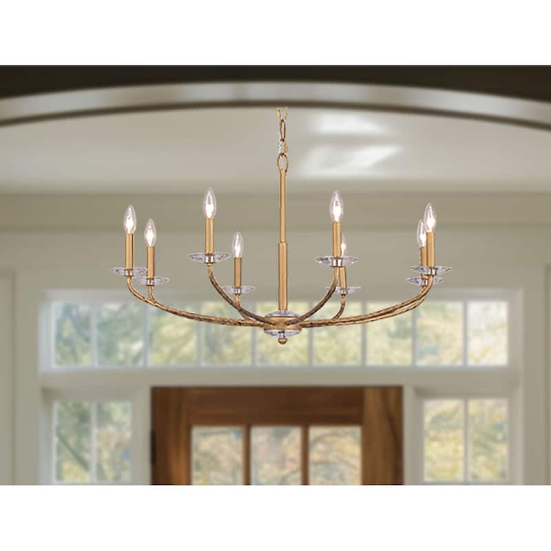 Minka Lavery 5287 Atella 8 Light 36" Wide Taper Candle Style