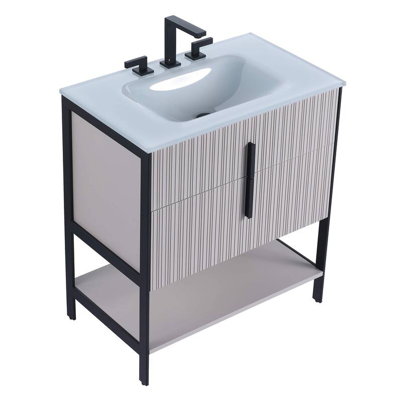 Fine Fixtures Serenity Modern bathroom vanity