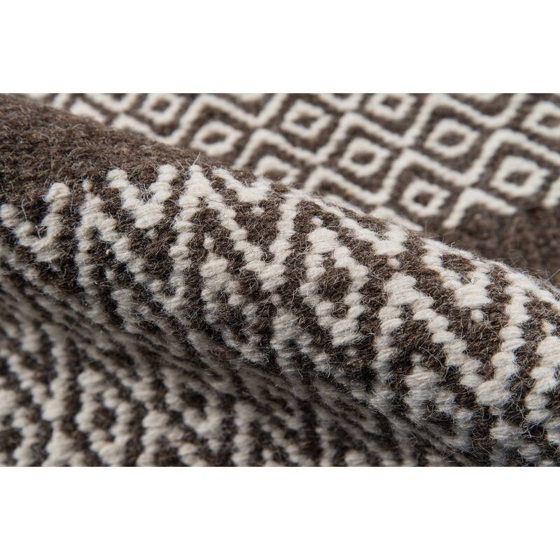 Momeni Mesa Hand Woven Wool Contemporary Striped Area Rug