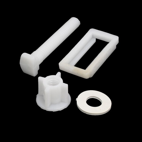 Plastic toilet seat fittings hot sale