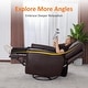 preview thumbnail 5 of 55, MCombo Power Swivel Rocker Recliner with Lumbar Support, Electric Nursery Glider Recliner Chair