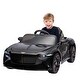 preview thumbnail 61 of 98, Licensed Bentley Mulsanne 12V Kids Ride-On Car with Remote Control, Bluetooth, USB, MP3, 3-Speed Adjustable Black