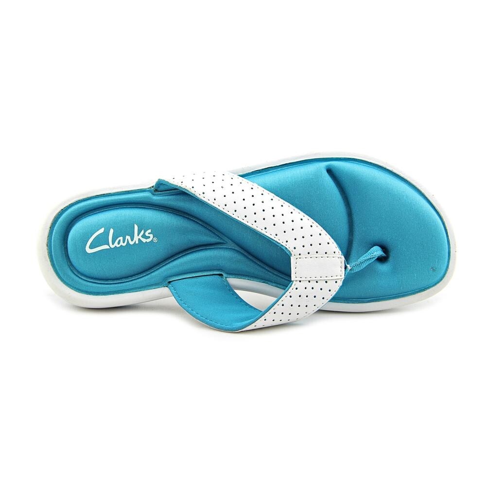 clarks olina blossom flip flops