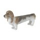 preview thumbnail 22 of 30, Polystone Farmhouse Garden Sculpture Dogs 25 x 55 x 10 - 55 x 10 x 25