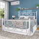 VECELO Metal Bed Frame with High Headboard and Footboard, Platform Beds with Heavy Duty Mattress Foundation