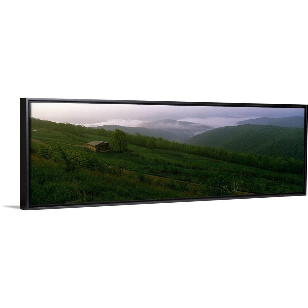 Shop High Angle View Of A Cabin On A Mountain Buffalo River