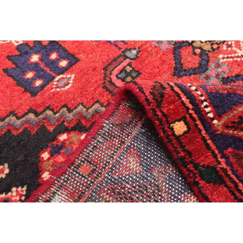 ECARPETGALLERY Hand-knotted Andelz Black Wool Rug - 4'0 x 7'9