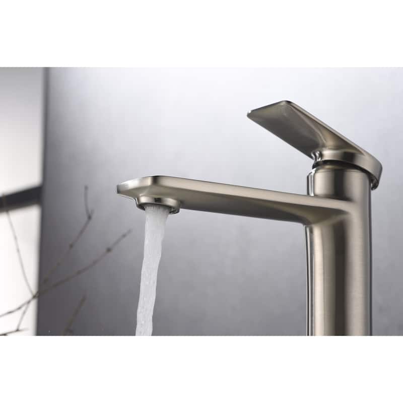 Ultra Faucets Wedge Collection Single Handle Vessel Lavatory Faucet