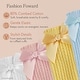 preview thumbnail 2 of 5, CozyWay Newborn Knee High Bow Socks, 6 pairs