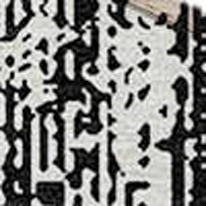 HomeRoots Striped Transitional Rectangle Outdoor Rug