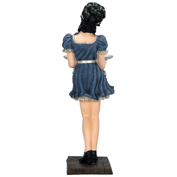 Design Toscano Genevieve, the Buxom French Maid Pedestal