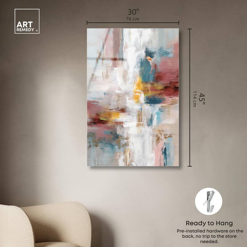 Warmth and cool III Acrylic by Art Remedy, Ready to Hang