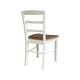 preview thumbnail 127 of 128, International Concepts Solid Wood Madrid Ladderback Chairs, Set of 2 - N/A