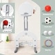 preview thumbnail 8 of 25, 7-in-1 Indoor Slide and Swing Set, Freestanding Toddler Slide Climber Playset