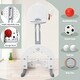 preview thumbnail 4 of 23, Toddler Slide and Swing Set 7 in 1 with Basketball Hoop