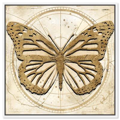 Astro Fluttering Wings Canvas by Art Remedy