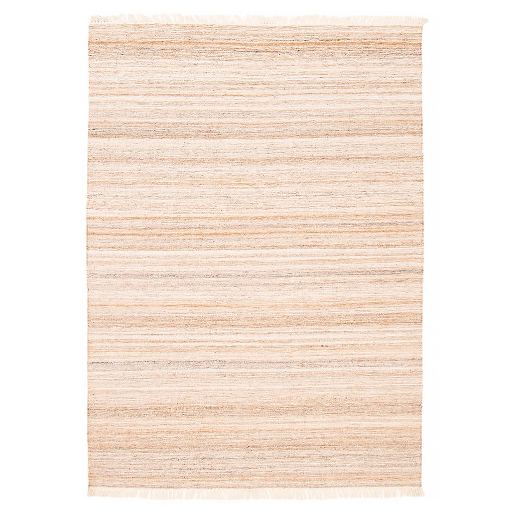 Boho Beige, Tan Kilim 5'5" x 7'7" - 5'5 x 7'7