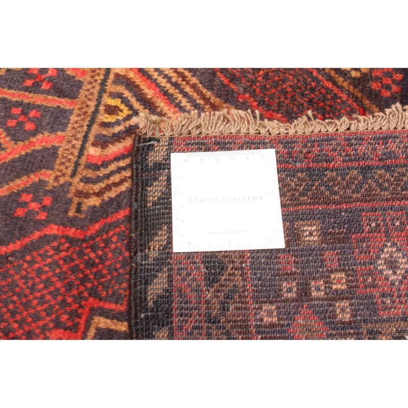 ECARPETGALLERY Hand-knotted Teimani Dark Grey Wool Rug - 3'0 x 4'7