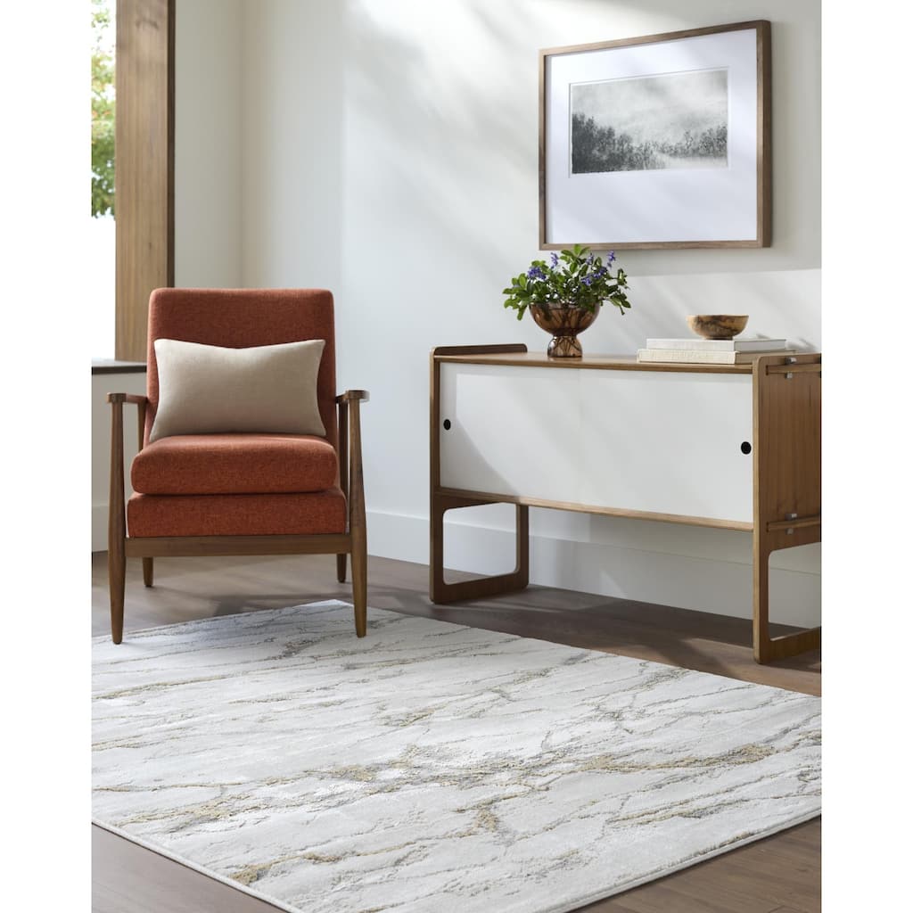 Livabliss Amman Mid-Century Modern Area Rug