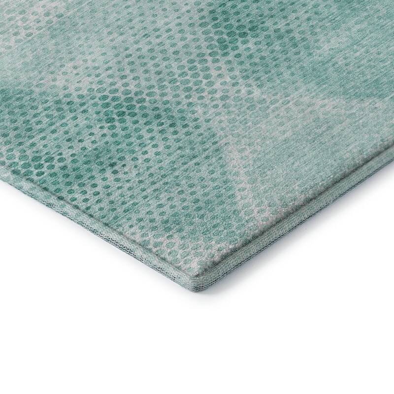 Premium Washable Super Soft Modern Diamonds Mayfield Rug