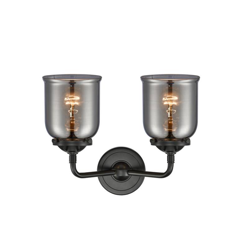 Innovations Lighting Small Bell 2 Light 13" Wide Bathroom Vanity Light