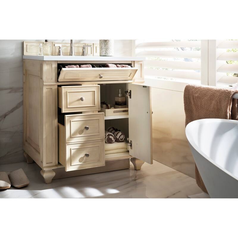 James Martin Vanities 157-V30-3WZ Bristol 30" Free Standing Single