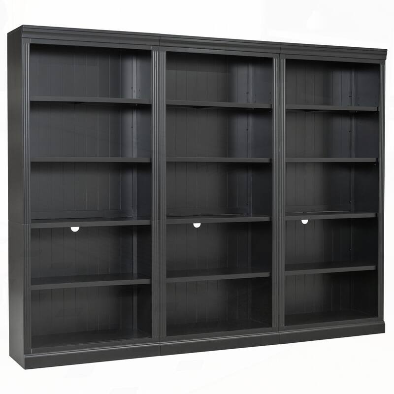 5-Tier Decor Bookshelves with Adjustable Shelves