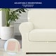 preview thumbnail 4 of 63, Subrtex 3-Piece Stretch Armchair Slipcover Sets with 1 Backrest Cushion Covers and 1 Seat Cushion Covers