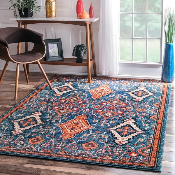 nuLOOM Ornamental Area Rug. Opens flyout.