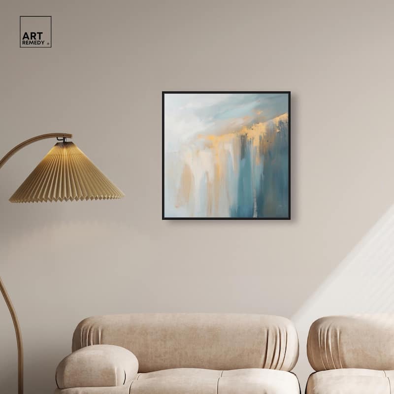 Golden Tears I Canvas by Art Remedy