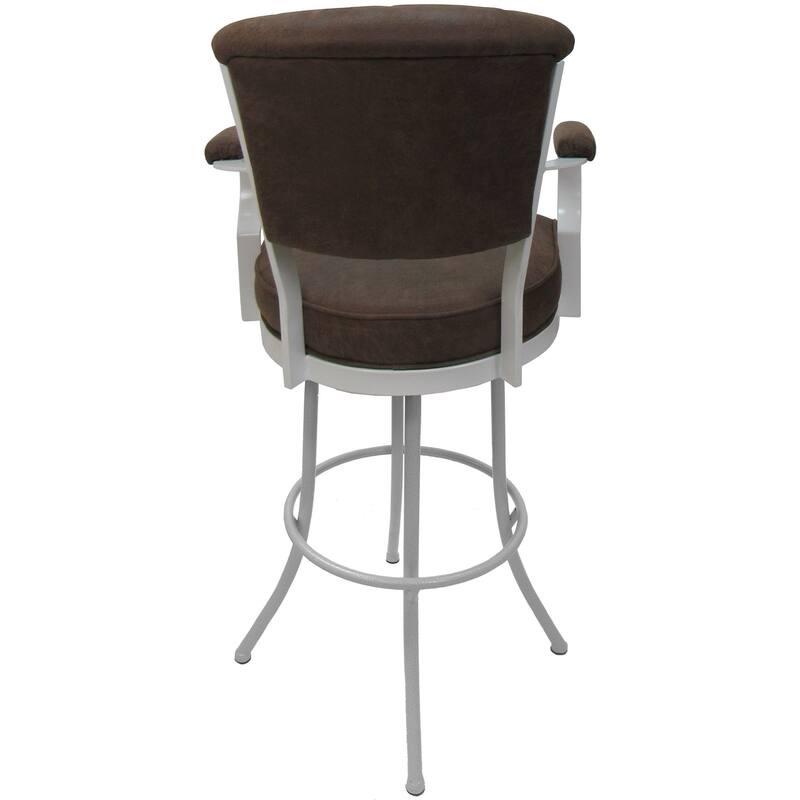 Miami Extra Tall 34" Spectator Metal Bar Stool on Noam Base - 34" Seat Height