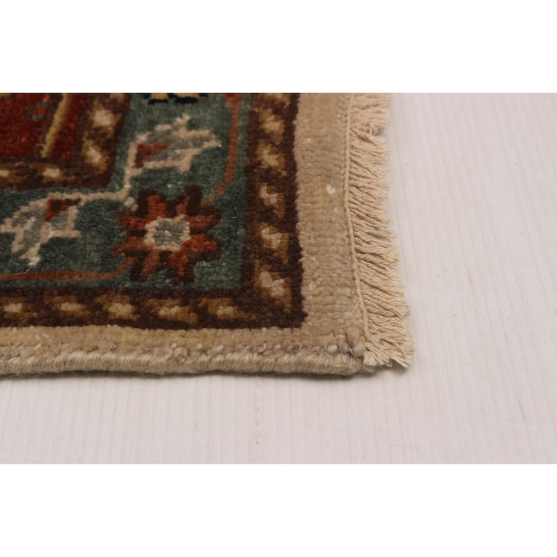 ECARPETGALLERY Hand-knotted Jules Sultane Ivory Wool Rug - 8'7 x 11'8