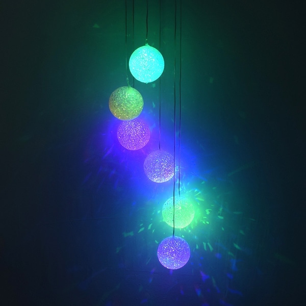 2V 40maH Solar Smart Light Control Wave Ball Wind Chime Style Corridor. Opens flyout.