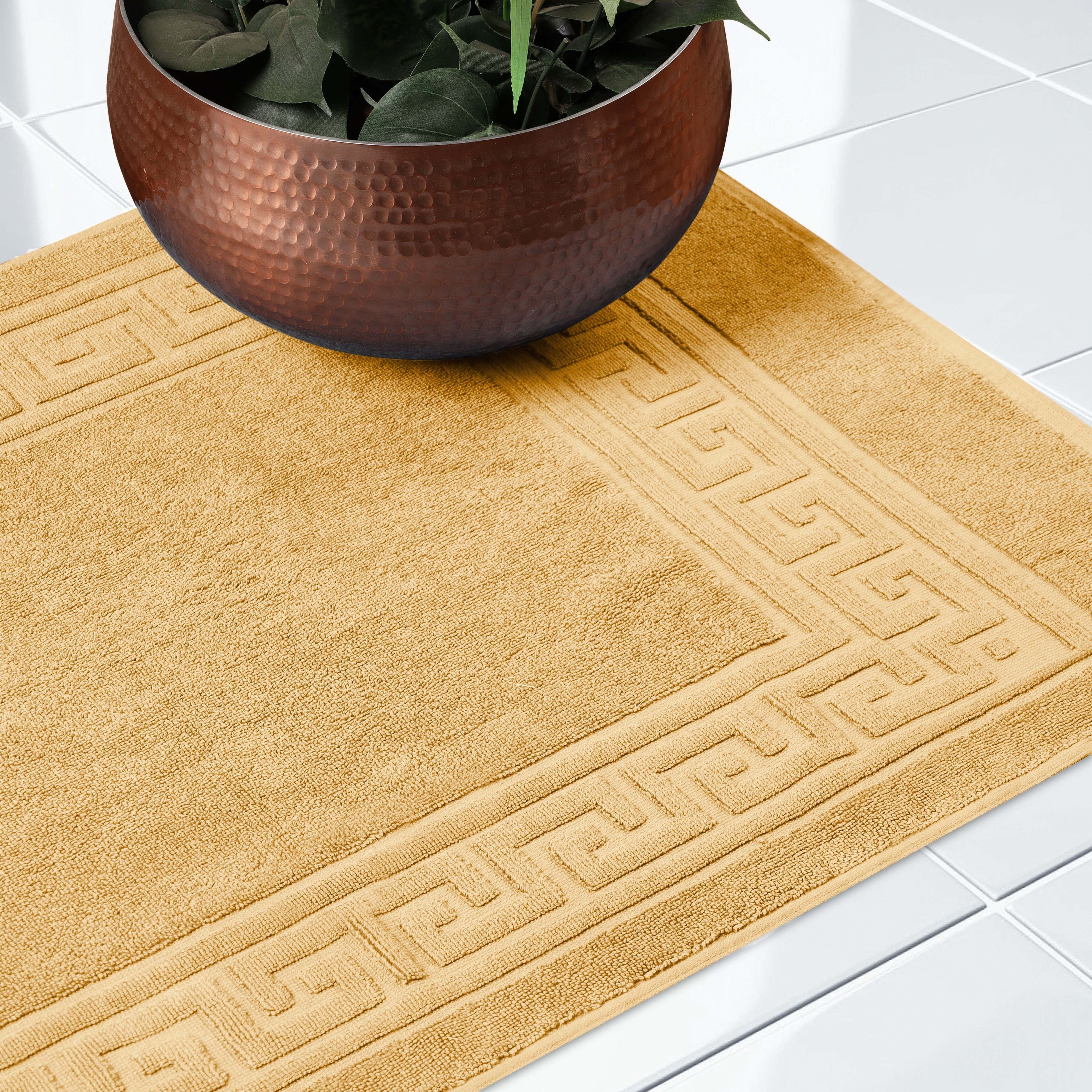 Bath Mat 1350GSM Pure Cotton Thick Soft Absorbent by Ample Decor - Bed Bath  & Beyond - 34199008