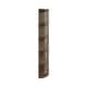 preview thumbnail 89 of 104, Q-Max 5-tier Wood Display Corner Bookcase