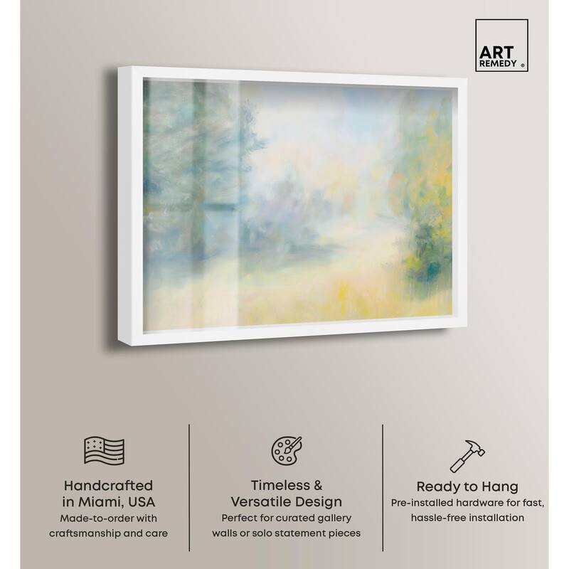 Faded Horizon I Shadowbox by Art Remedy