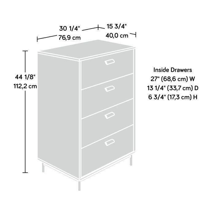 Anda Norr 4 Drawer Chest So
