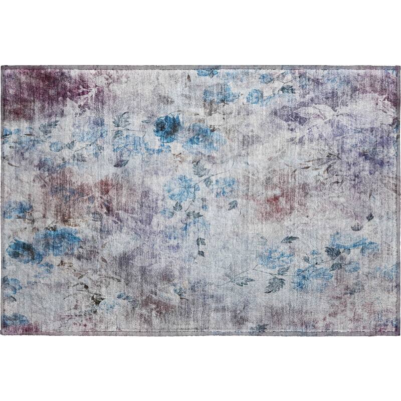 Premium Washable Super Soft Modern Floral Mayfield Rug