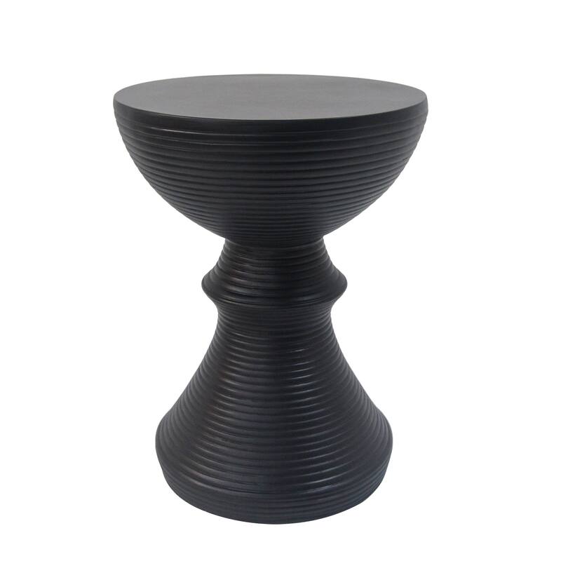 Holmen Outdoor Modern MGO Round End Table by Christopher Knight Home