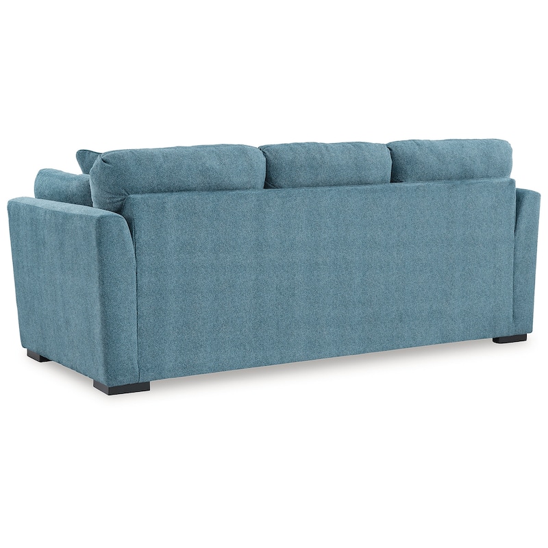 Signature Design by Ashley Keerwick Blue/Green Sofa - 94"W x 41"D x 39"H