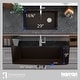 preview thumbnail 6 of 14, Karran Undermount Quartz Single-bowl Kitchen Sink