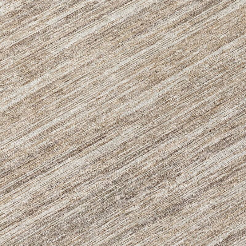 Machine Washable Indoor/ Outdoor Chantille Abstract Stripe Rug